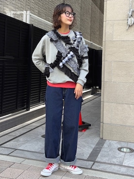 BEAMS BOYさん（レディース・168cm）の秋コーディネート