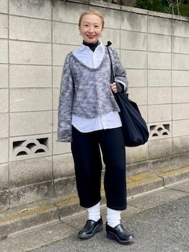 「BEAMS BOY（ビームスボーイ）のアイテム」を使った、BEAMS BOYさん（レディース・151cm）の秋コーディネート