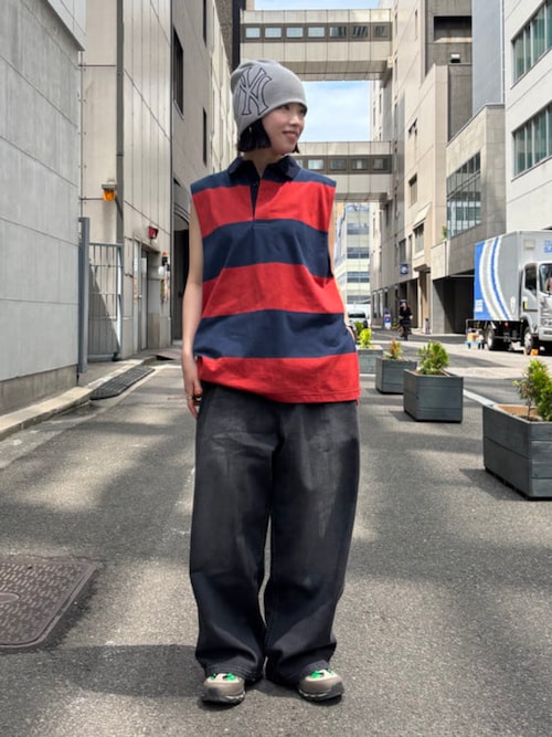 サクラ Gramicci BEAMS BOY 別注 ワイド デニム パンツ BEAMS BOY（ビームスボーイ）の「Gramicci × BEAMS BOY / 別注