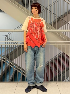 BEAMS BOYさん（レディース・160cm）の春コーディネート