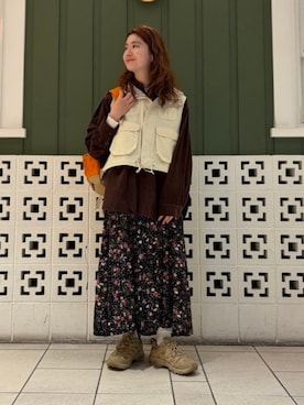 「アイテム（シャツ/ブラウス）」を使った、BEAMS BOYさん（レディース・159cm）の秋コーディネート