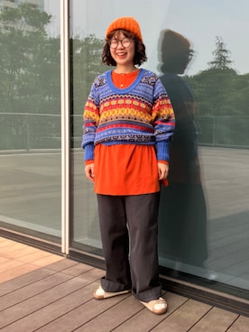 BEAMS BOYさん（レディース・153cm）の夏コーディネート