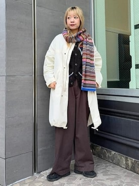 「BEAMS BOY（ビームスボーイ）のアイテム」を使った、BEAMS BOYさん（レディース・166cm）の秋コーディネート