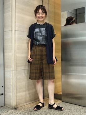 BEAMS BOYさん(レディース・161cm)の夏コーディネート