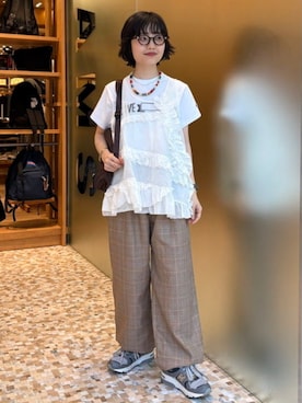 BEAMS BOYさん（レディース・155cm）の春コーディネート