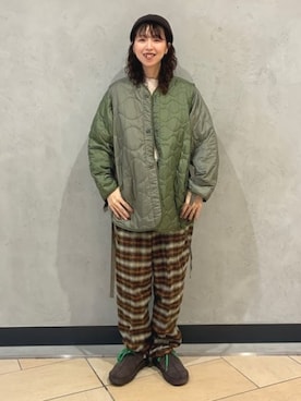 「BEAMS BOY（ビームスボーイ）のアイテム」を使った、BEAMS BOYさん（レディース・161cm）の秋コーディネート