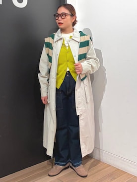 BEAMS BOYさん（レディース・152cm）の冬コーディネート