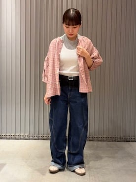 「BEAMS BOY（ビームスボーイ）のアイテム」を使った、BEAMS BOYさん（レディース・149cm）の夏コーディネート