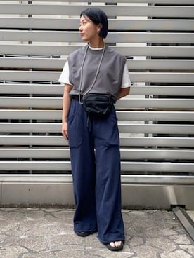 BEAMS BOYさん（レディース・157cm）の夏コーディネート