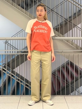 「BEAMS BOY（ビームスボーイ）のアイテム」を使った、BEAMS BOYさん（レディース・168cm）の夏コーディネート