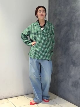 BEAMS BOYさん（レディース・157cm）の春コーディネート