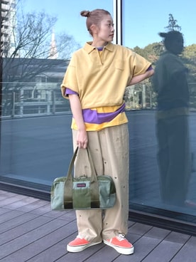 BEAMS BOYさん（レディース・155cm）の冬コーディネート