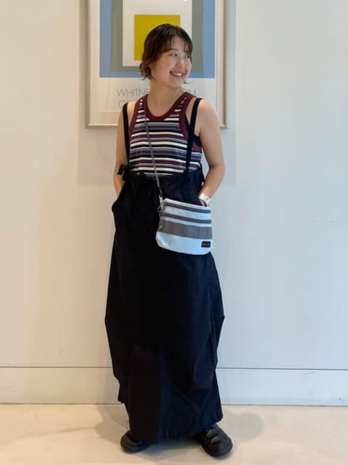 BEAMS BOY ジャンパースカート アーミー オーバーパンツ