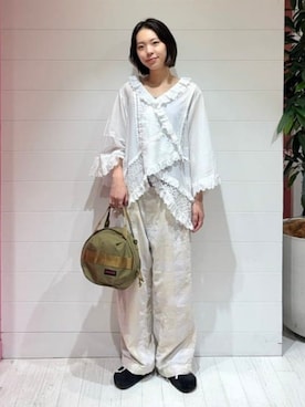 BEAMS BOYさん（レディース・163cm）の夏コーディネート