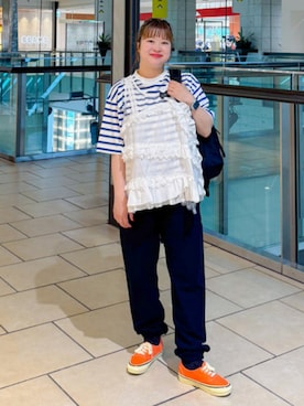 BEAMS BOYさん(レディース・153cm)の夏コーディネート