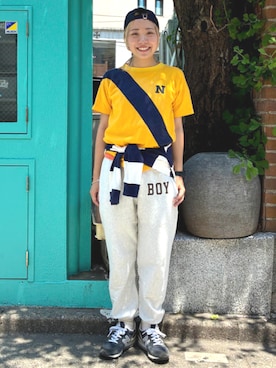 BEAMS BOYさん(レディース・163cm)の夏コーディネート
