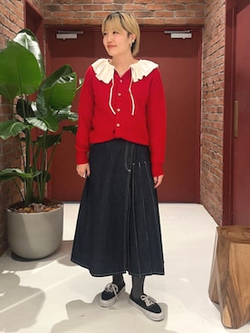 「BEAMS BOY（ビームスボーイ）のアイテム」を使った、BEAMS BOYさん（レディース・163cm）の秋コーディネート