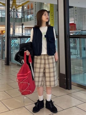 BEAMS BOYさん(レディース・153cm)の夏コーディネート