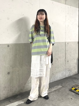 「アイテム（食器/キッチン）」を使った、BEAMS BOYさん（レディース・164cm）の春コーディネート