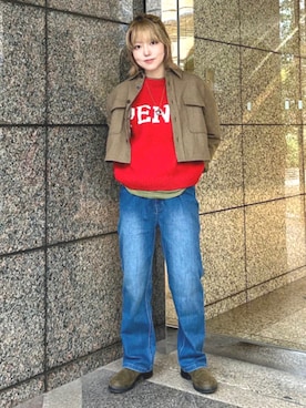 BEAMS BOYさん（レディース・161cm）の秋コーディネート