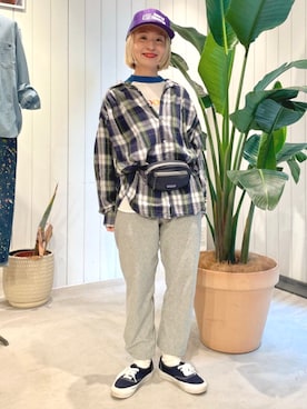 BEAMS BOYさん(レディース・151cm)の夏コーディネート