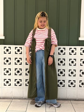 「BEAMS BOY（ビームスボーイ）のアイテム」を使った、BEAMS BOYさん（レディース・153cm）の夏コーディネート