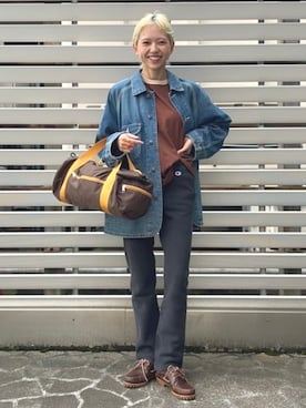 BEAMS BOYさん(レディース・157cm)の冬コーディネート