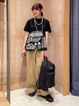 BEAMS BOYさん（レディース・162cm）の春コーディネート
