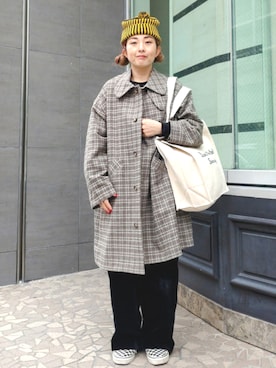 「BEAMS BOY（ビームスボーイ）のアイテム」を使った、BEAMS BOYさん（レディース・159cm）の秋コーディネート