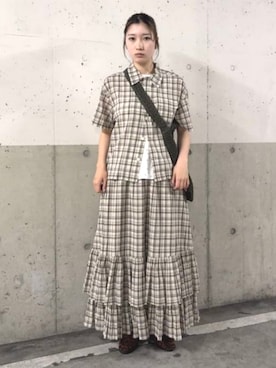 BEAMS BOYさん（レディース・161cm）の夏コーディネート