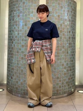 「BEAMS BOY（ビームスボーイ）のアイテム」を使った、BEAMS BOYさん（レディース・149cm）の夏コーディネート