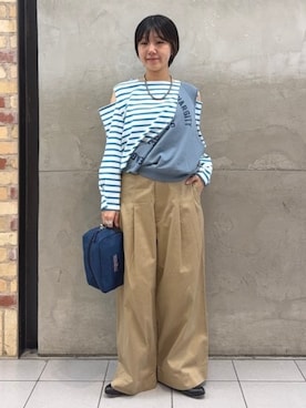 BEAMS BOYさん（レディース・159cm）の春コーディネート