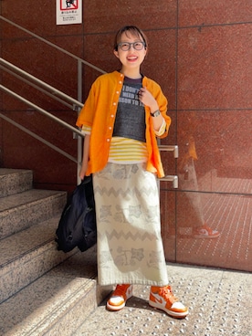 BEAMS BOYさん（レディース・151cm）の春コーディネート