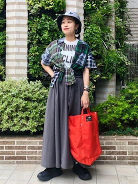 BEAMS BOYさん（レディース・155cm）の夏コーディネート