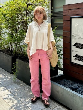 BEAMS BOYさん(レディース・161cm)の夏コーディネート