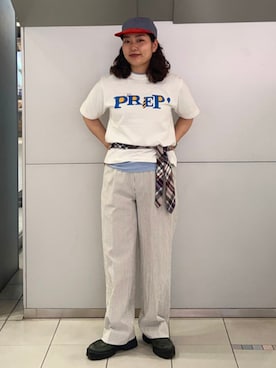「アイテム（フォーマルスーツ/小物）」を使った、BEAMS BOYさん（レディース・159cm）の夏コーディネート