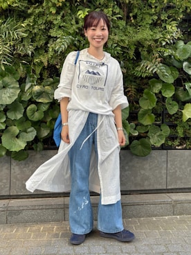 BEAMS BOYさん（レディース・159cm）の秋コーディネート