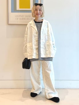 BEAMS BOYさん（レディース・151cm）の春コーディネート