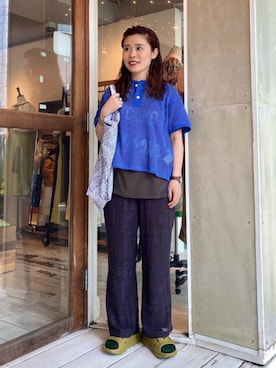 BEAMS BOYさん(レディース・158cm)の夏コーディネート
