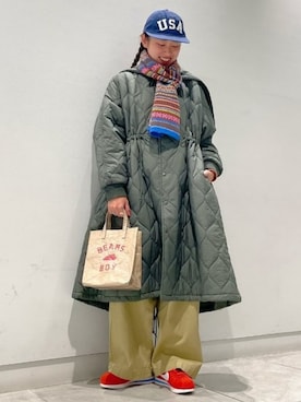 「BEAMS BOY（ビームスボーイ）のアイテム」を使った、BEAMS BOYさん（レディース・160cm）の秋コーディネート
