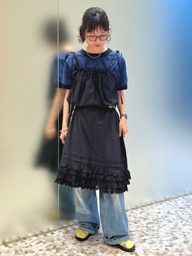 「BEAMS BOY（ビームスボーイ）のアイテム」を使った、BEAMS BOYさん（レディース・155cm）の秋コーディネート