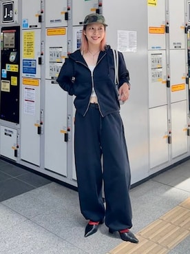 「Ray BEAMS（レイビームス）のアイテム」を使った、BEAMS BOYさん（レディース・157cm）の秋コーディネート