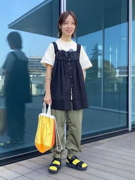 BEAMS BOY カットワークキャミソール BEAMS BOY（ビームスボーイ）の「BEAMS BOY / カットワーク