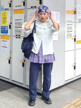 BEAMS BOYさん(レディース・149cm)の夏コーディネート