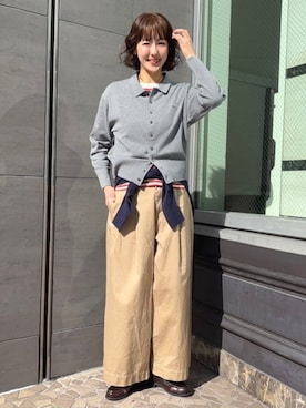 BEAMS BOYさん（レディース・168cm）の冬コーディネート