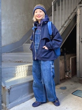 BEAMS BOYさん（レディース・151cm）の春コーディネート