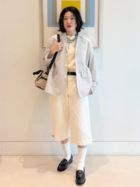 BEAMS BOYさん(レディース・159cm)の春コーディネート
