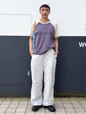 「BEAMS BOY（ビームスボーイ）のアイテム」を使った、BEAMS BOYさん（レディース・165cm）の夏コーディネート