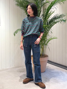「BEAMS BOY（ビームスボーイ）のアイテム」を使った、BEAMS BOYさん（レディース・159cm）の秋コーディネート