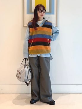 BEAMS BOYさん(レディース・154cm)の秋コーディネート